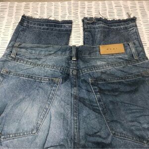 Mnml men jeans Statue face